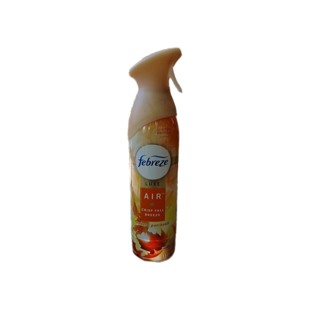 Febreze Luxe Air Crisp Fall Breeze 8.8 Spray Limited Edition Discontinued Scent